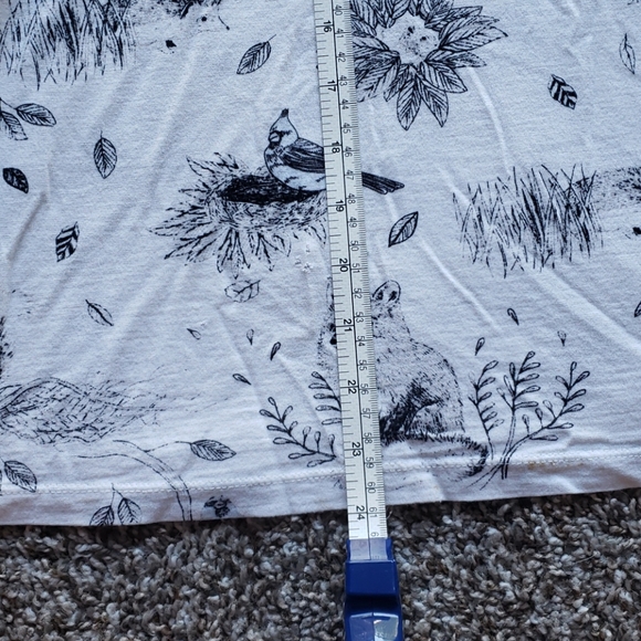 Anthropologie Postmark cute bird top size M - Picture 7 of 8
